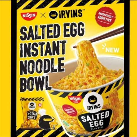 Jual Irvins X Nissin Salted Egg Instant Noodle G Original Spicy