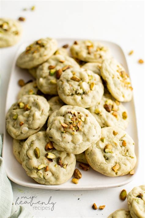 Pistachio Cookies Recipe My Heavenly Recipes