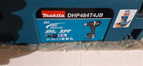 MAKITA AKU ODVIJAČ UDARNA BUŠILICA DHP 484Z BLACK EDITION