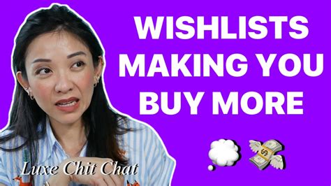 Wishlists Make You Buy More Do You Agree Vlogmas Luxe Chit