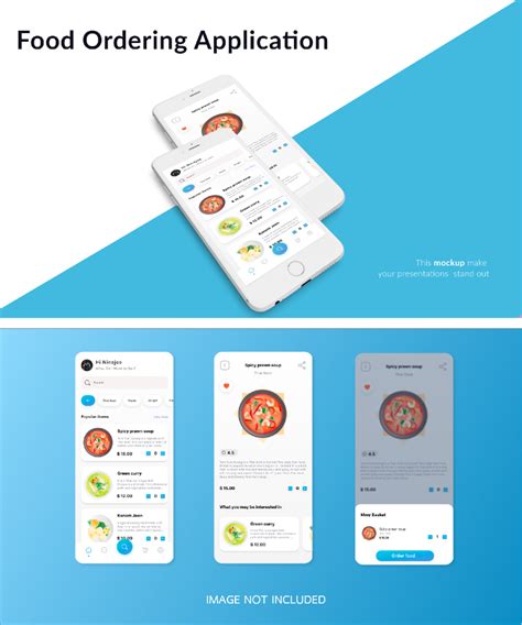 Food Ordering Mobile App UX UI Design Free UI KIT Figma