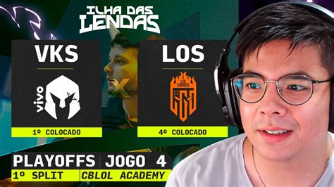 Vivo Keyd Academy X Los Grandes Academy Jogo Cblol Academy