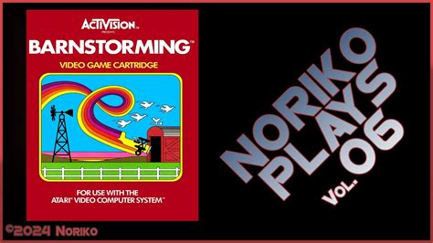 Noriko Plays 06 Activision Barnstorming Atari 2600 VCS 1982 Level