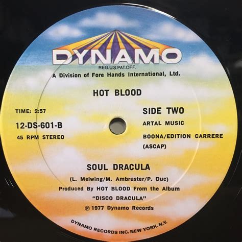 Yahoo オークション US盤 HOT BLOOD SOUL DRACULA ソウルド