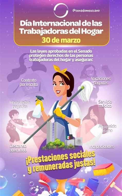 D A Internacional De Las Trabajadoras Del Hogar De Marzo Senado De