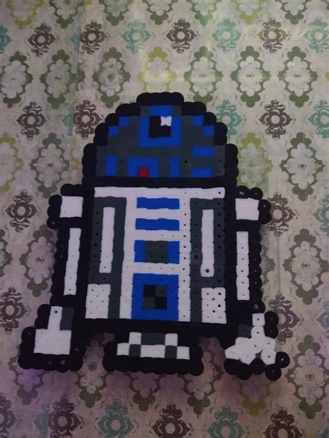 R2D2 Perler Bead Etsy