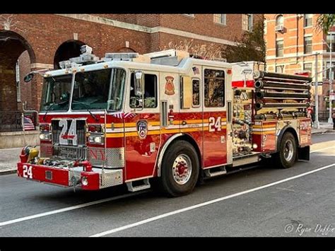 Fdny Engines Responding Youtube