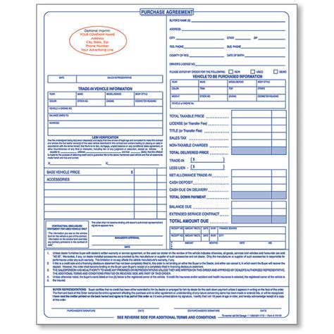 Vehicle Buy Sell Agreement Template Hq Printable Documents