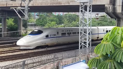 Crh2a 2238crh2a 2277 D3666次深圳站 柳州站crh1a C7071次廣州東站 深圳站hxd3c 1025