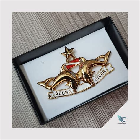 Jual Brevet Wing Scuba Diver Pdh Brivet Pin Shopee Indonesia