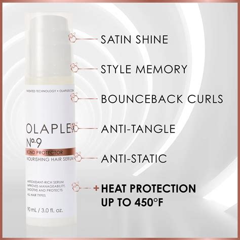 Nº9 Bond Protector Nourishing Hair Serum Silke Hair