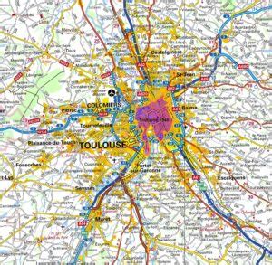 Carte De L A Roport De Toulouse Blagnac