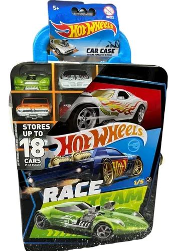 Intek Hot Wheels Hwcc2 Porta Autos Metal Car Case Estuche