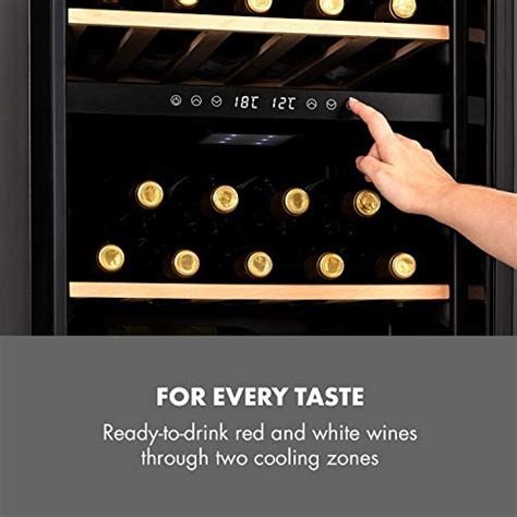 Klarstein Barossa Duo Wine Cooler Wine Fridge Bottle Fridge Wine