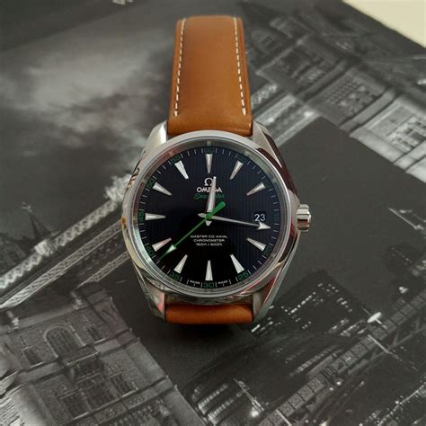 Omega Aqua Terra Golf Edition Leather Omega Forums