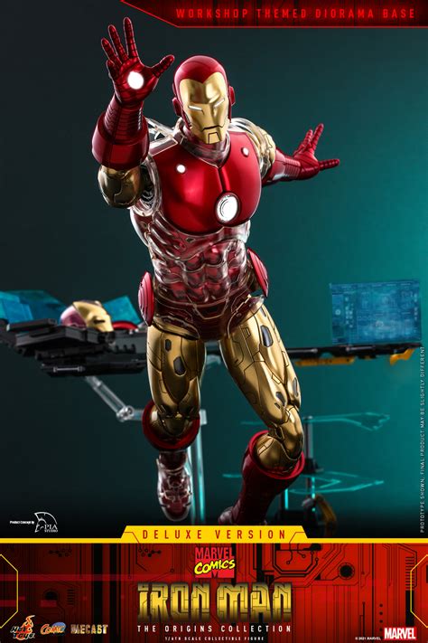 Marvel Comics Iron Man The Origins Collection Figure By Hot Toys The Toyark News
