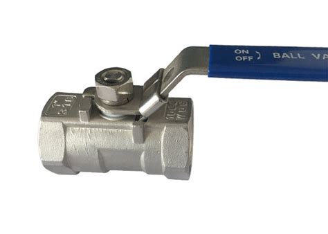 1000 PSI 1 Pc Ball Valve Stainless Steel 316 Npt Bsp Threaded