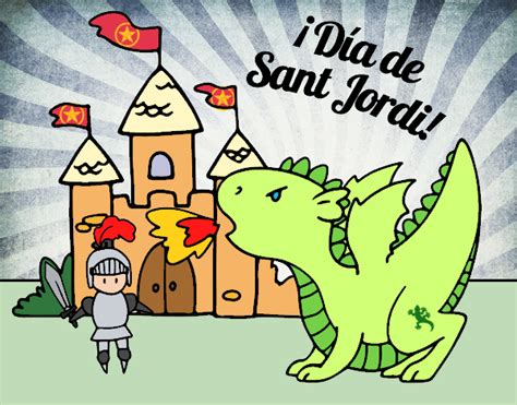 Dibujo de Dia de San Jorge pintado por en Dibujos net el día 20 04 22 a