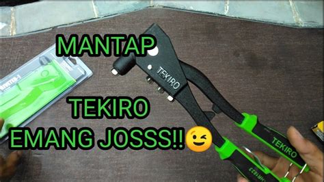 Riview Tang Rivet TEKIRO GT HR1823 Joss Tenan YouTube