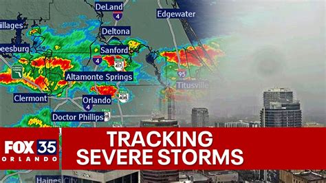 Live Coverage Tornado Warnings In Central Florida Amid Severe Weather Youtube