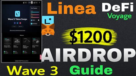 Linea Airdrop Update Linea Voyage Wave 3 Guide Linea Defi Voyage