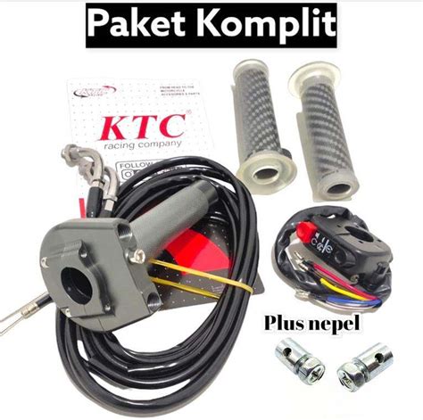 Gas Spontan Ktc Kabel 2 Bonus Handgrip Ktc Original Dan Bonus Saklar 2