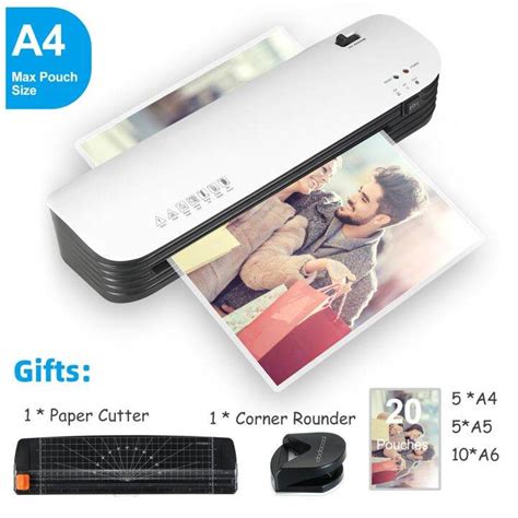 SL Laminator Machine Set A Size Hot And Cold Lamination Roller System W Laminating