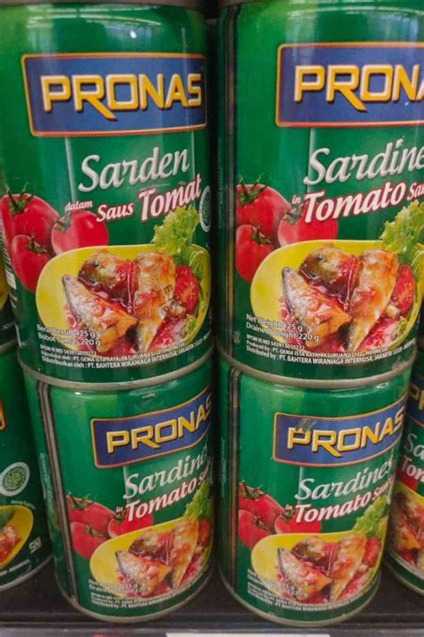 Jual Pronas Sardines Chilli Sauce In Tomato Sauce Can Gram Sauce