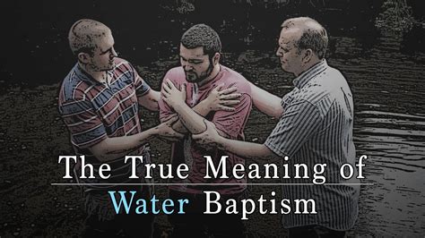 2 The True Meaning Of Water Baptism Keith Malcomson Youtube