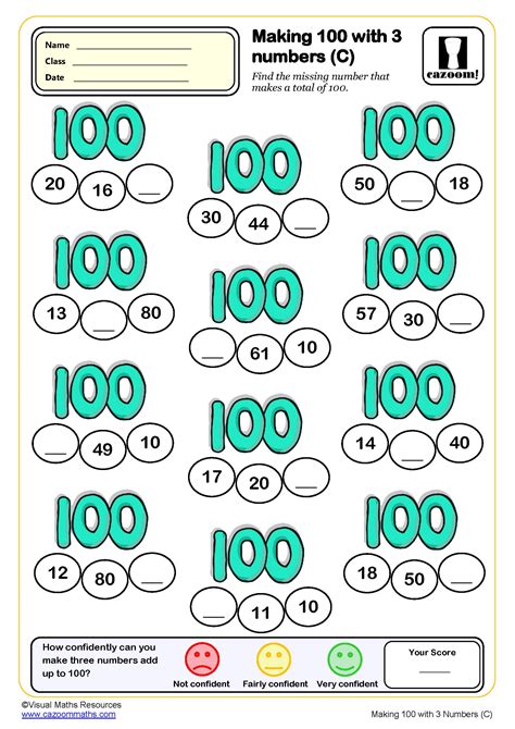 making    numbers  worksheet key stage   addition