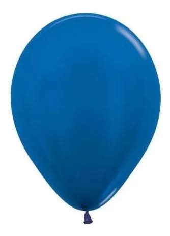 látex Cromus Balloons gota azul 12 Pulgadas MercadoLibre