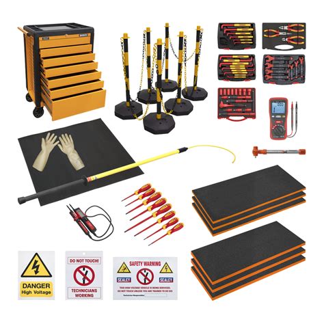 Sealey Evhybrid Master Tool Kit Hvcom1 At Zoro