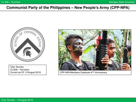 Pdf Communist Party Of The Philippines New Peoples Army Cpp Npa