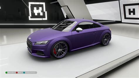 Forza Horizon Audi Tts Coupe Customize And Drive Youtube