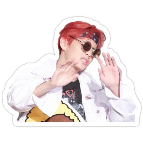 Kim Taehyung Stickers By Ysshana Redbubble