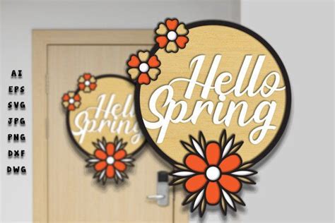 Door Hanger Laser Cut Svg Design Bundle Bundle · Creative Fabrica