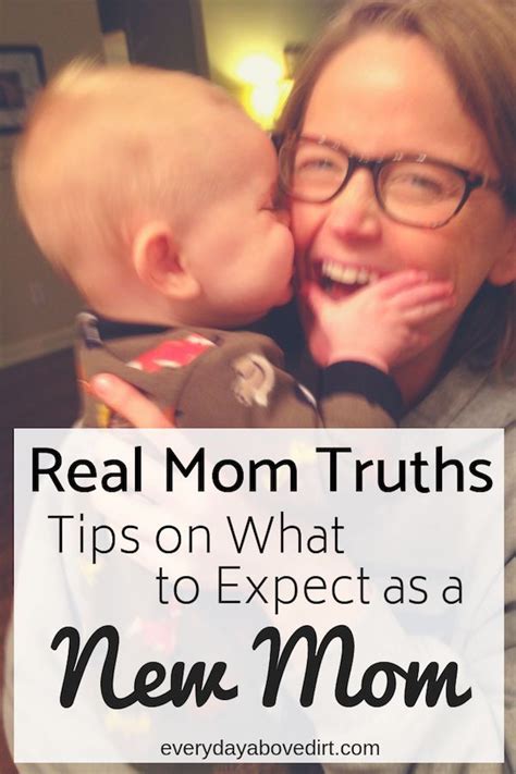 Real Mom Truths Tips For New Moms