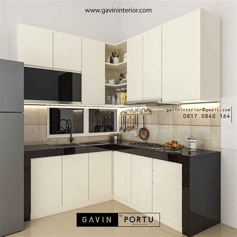 Jual Kitchen Set Custom Design Minimalis Modern Gavin Interior