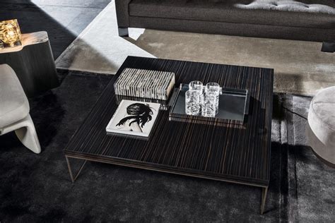 Calder Bronze Coffee Table Square Minotti CHANINTR