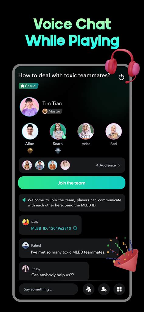 Android Için Aiko Ml Team Up Voice Chat İndir