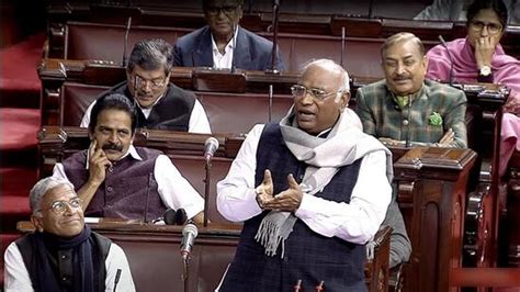 Parliament Session Kharge Demands Jpc Probe Against Adani Latest