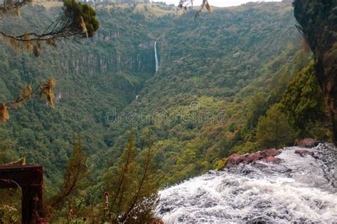 Scenic View of Karuru Waterfalls in the Aberdare National Park, Kenya Stock Image - Image of ...