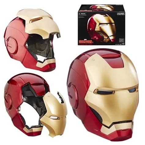 Hasbro Marvel Legends Iron Man Electronic Helmet Led Sound Fx Scale