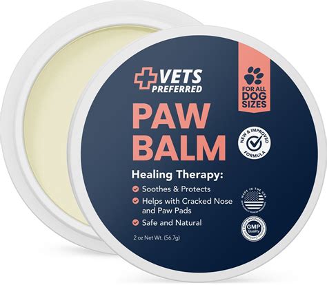 Vets Preferred Advanced Pad Protection Dog Paw Pad Wax 2 Oz Can