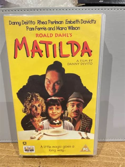 Roald Dahls Matilda Vhs Video Danny Devito Mara Wilson Eur