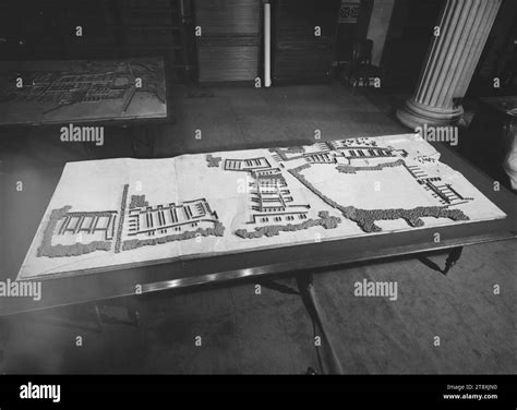 Model Of A Planned Settlement At Laaer Berg Part Of The So Called