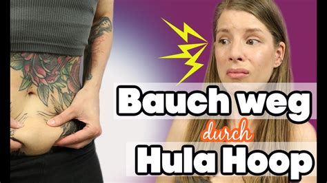 Flacher Bauch Durch Hula Hoop Ab Wann Verschwindet Das Fett Am Bauch