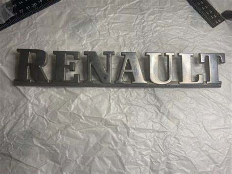 Renault Origine Monogramme Logo Embl Me Insigne Custode Sigles Eur