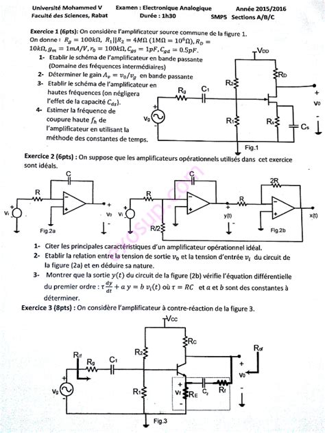 Cours Electronique Analogique Pdf