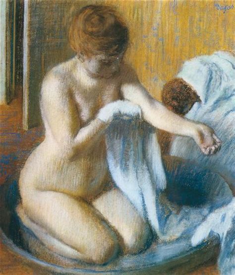 After The Bath 1885 1886 Edgar Degas WikiArt Org